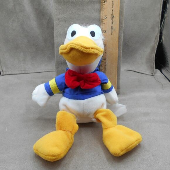 Disney Store Mini Bean Bag Donald Duck in Sailor Suit 9" Plush - Picture 3 of 8